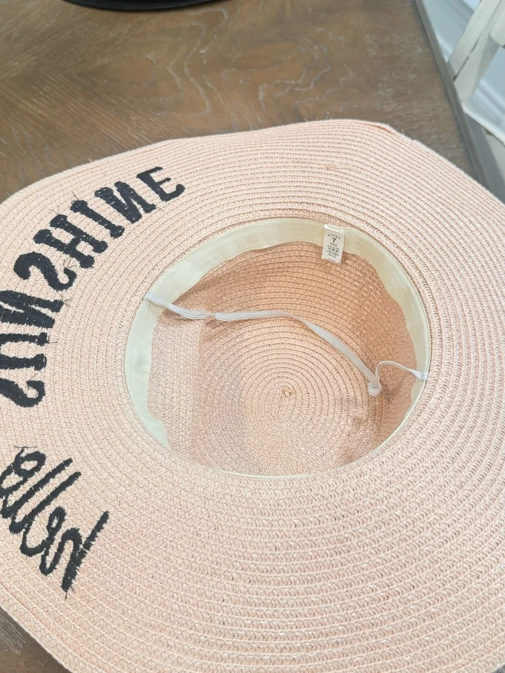 N/A peach woven